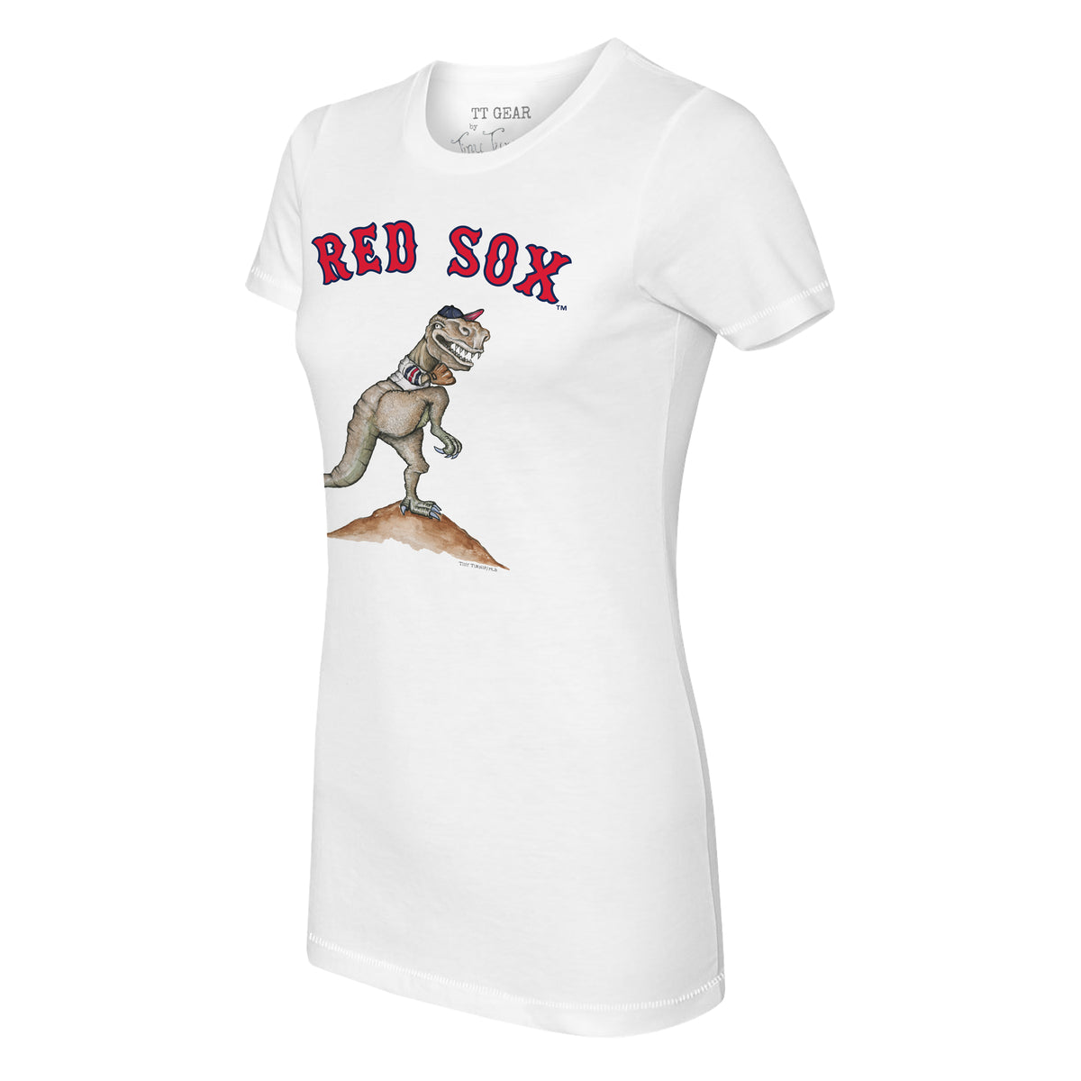 Boston Red Sox Babes Tee Shirt 6M / White