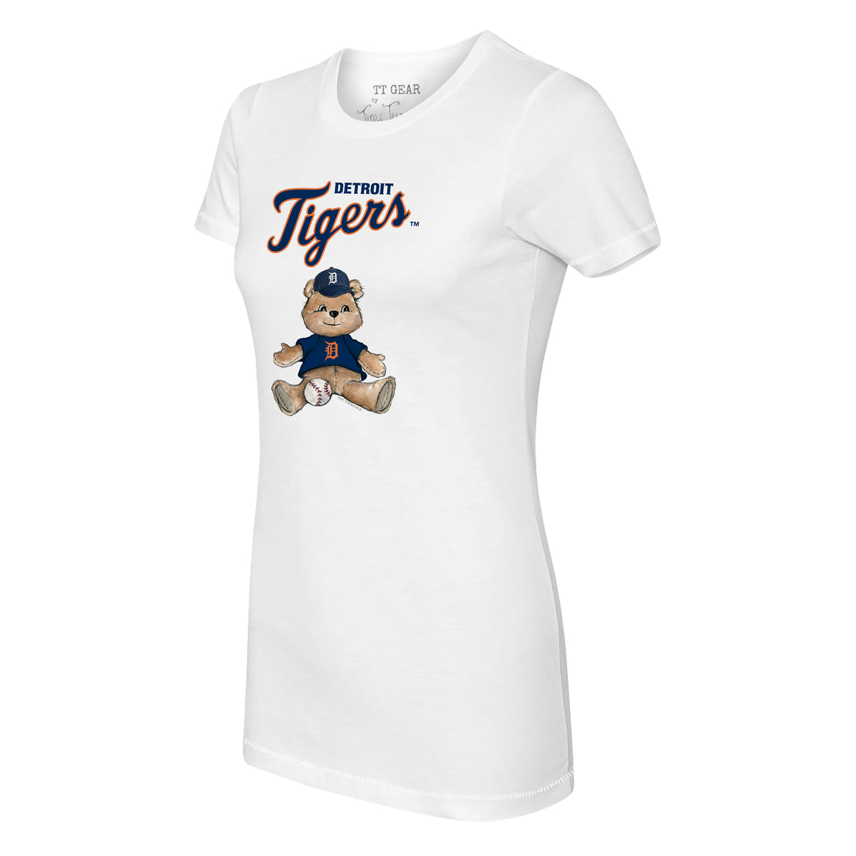 Detroit Tigers Lucky Charm Tee Shirt Women's Medium / White