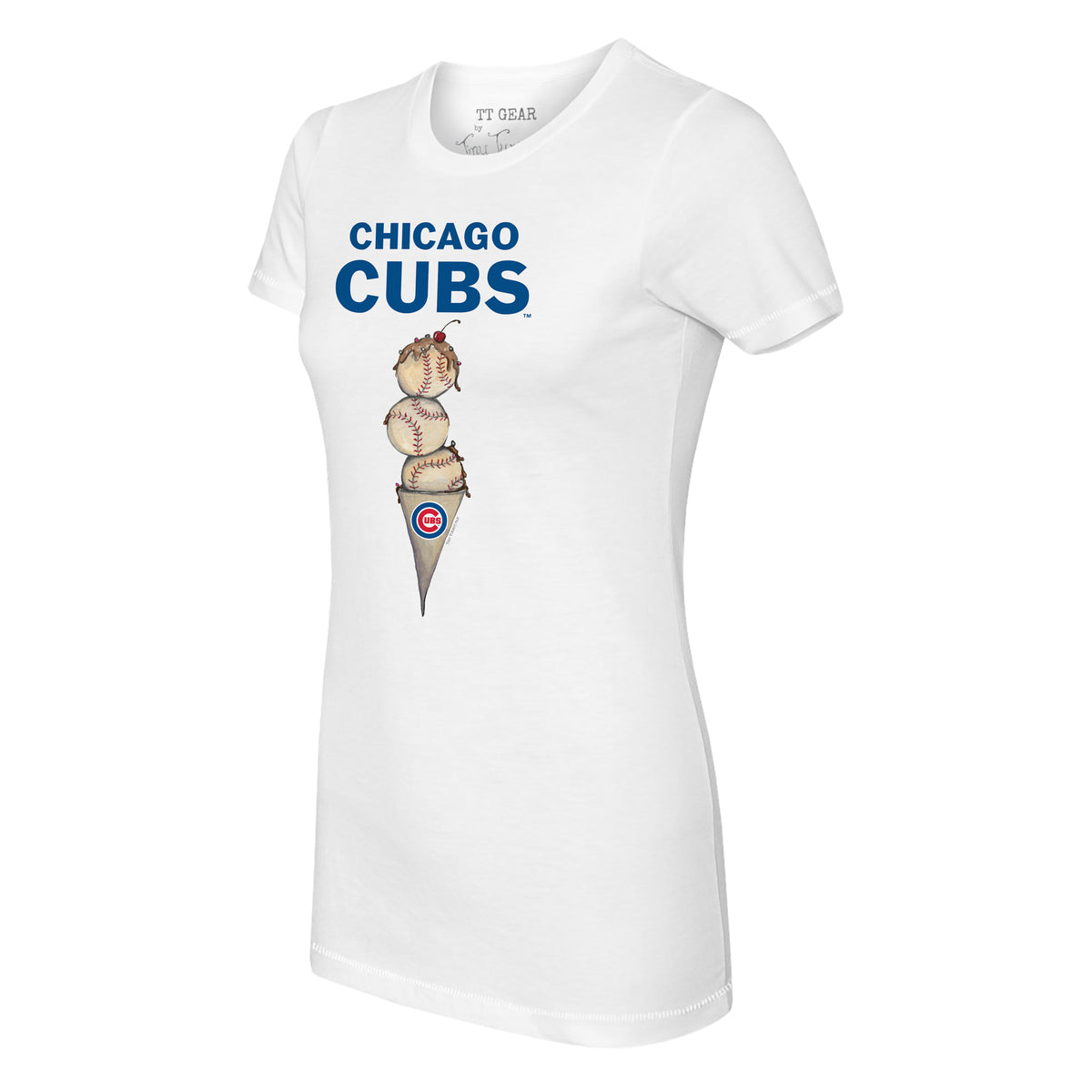 Cubs Mascot Stacked T-Shirt