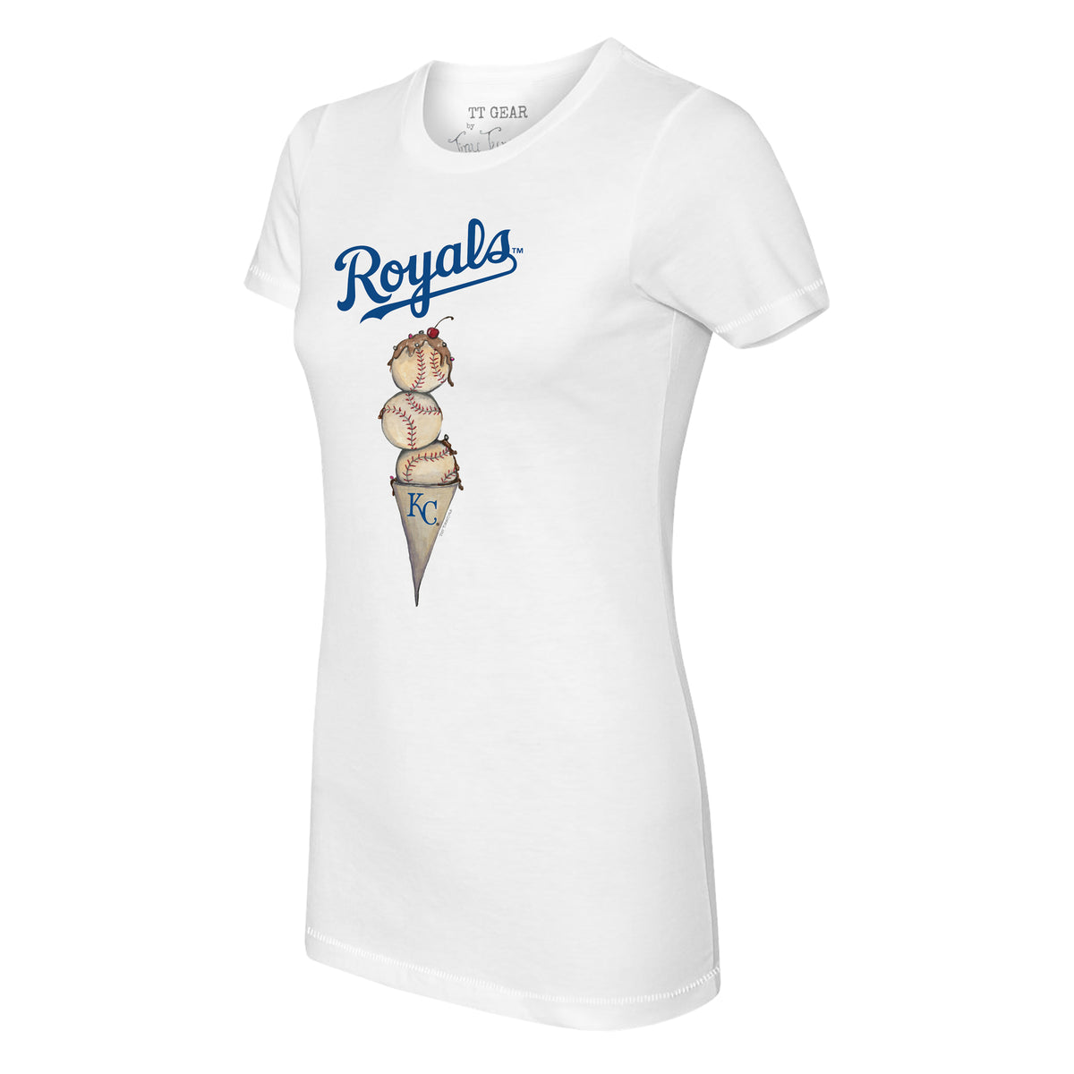 Kansas City Royals State Outline Tee Shirt