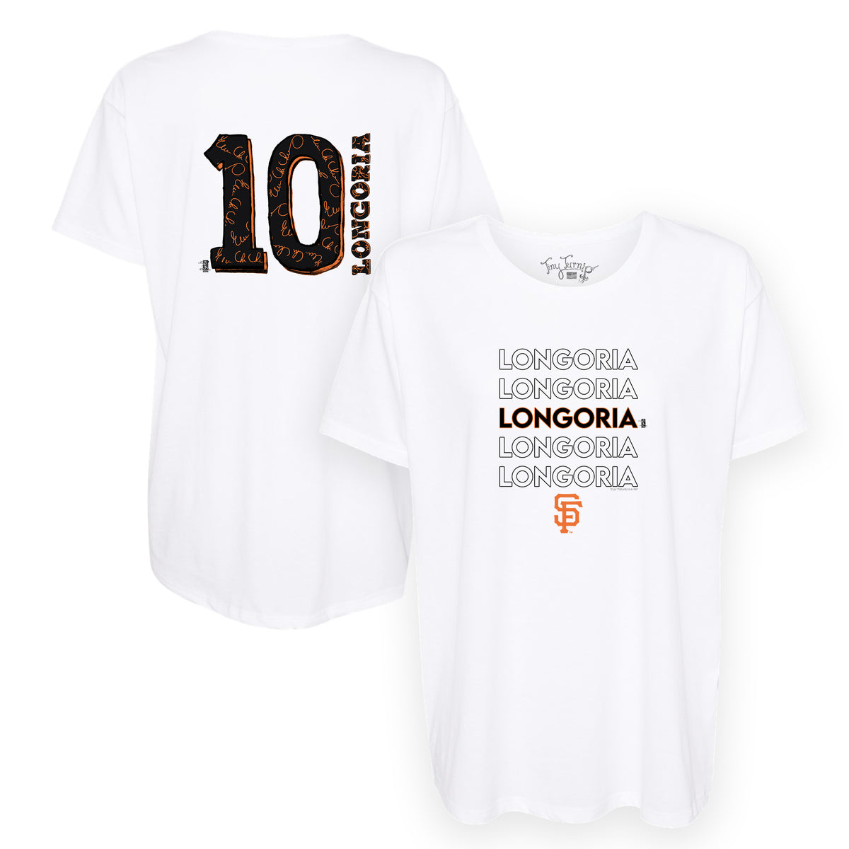 Lids Evan Longoria San Francisco Giants Majestic Youth Name & Number Team T- Shirt - Black