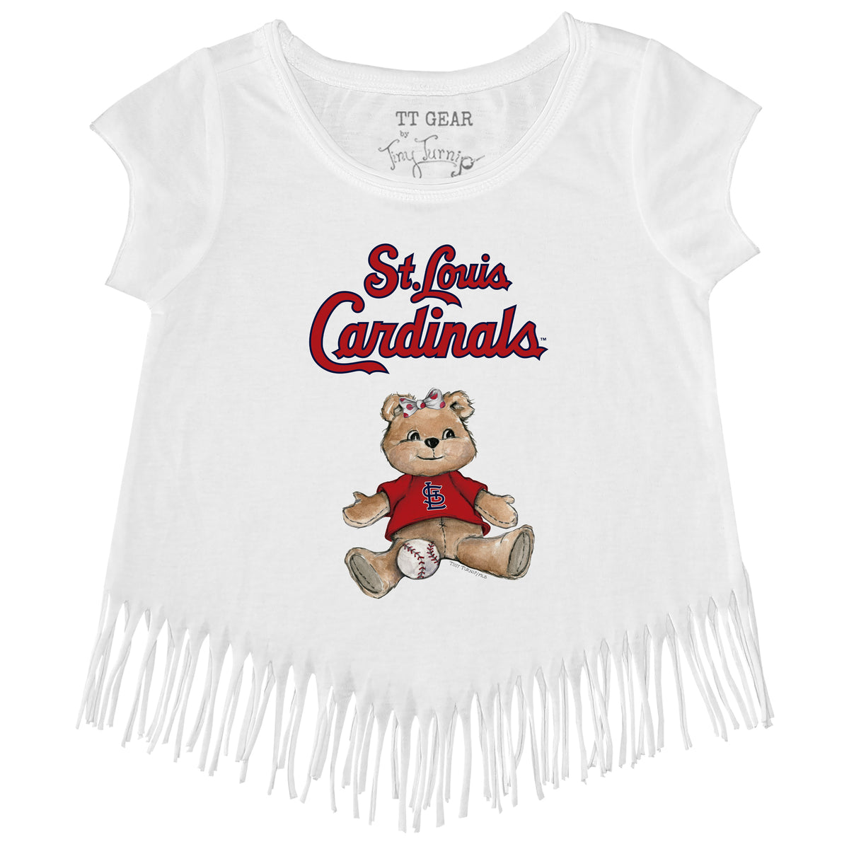 MLB St. Louis Cardinals Fringe Ladies' Tank Top