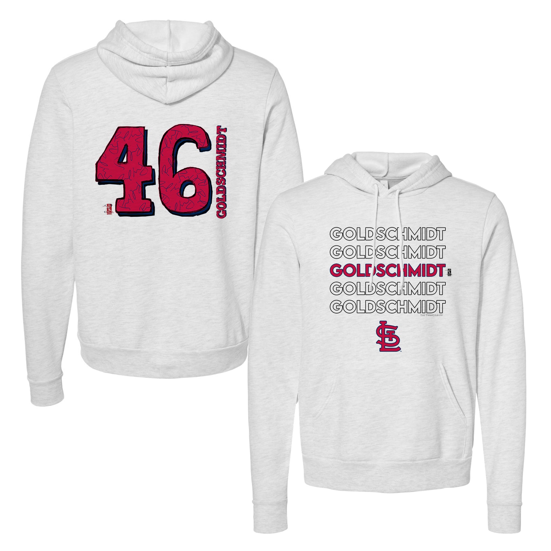 St. Louis Cardinals Paul Goldschmidt Stacked Unisex Pullover