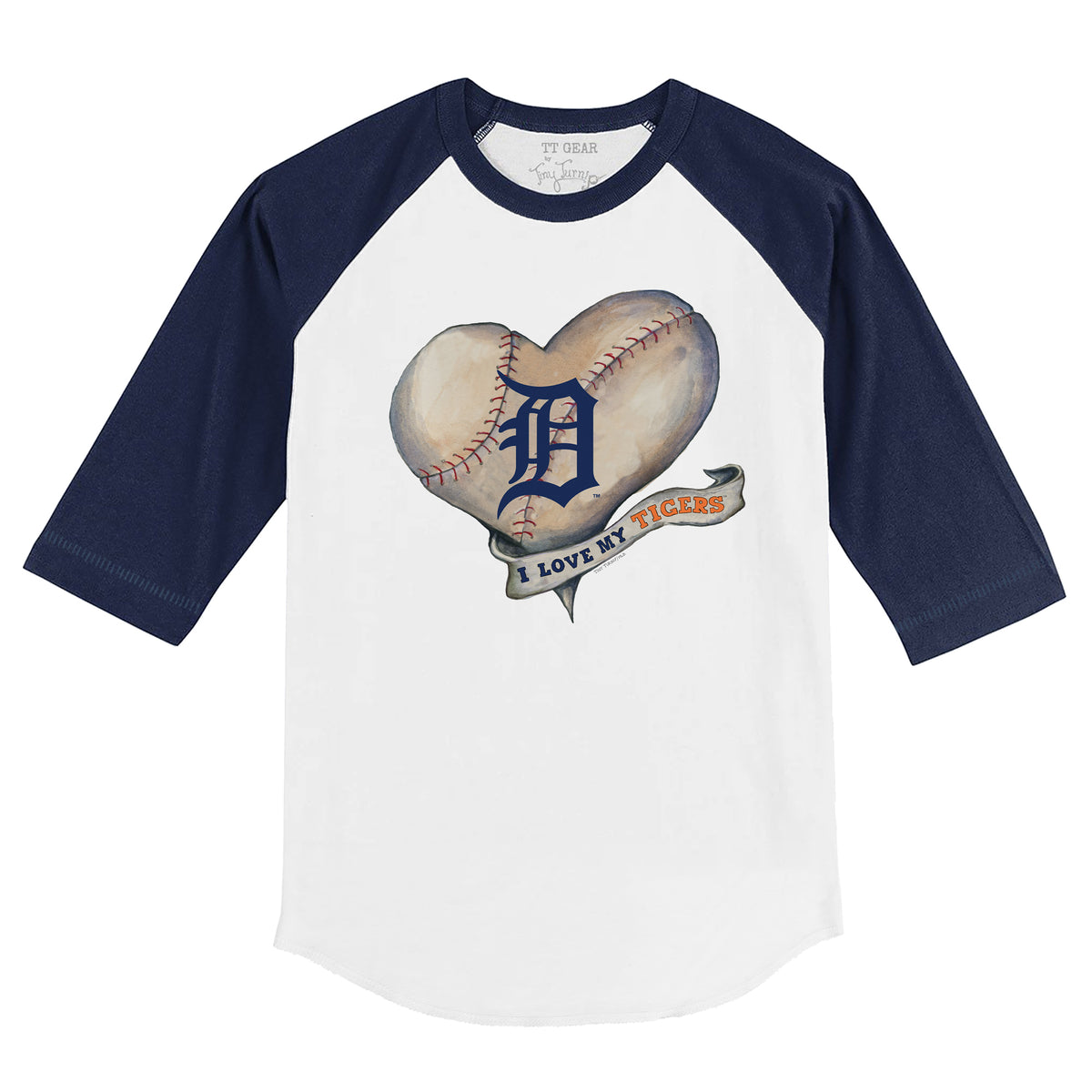 Lids Detroit Tigers Tiny Turnip Toddler Blooming Baseballs T-Shirt