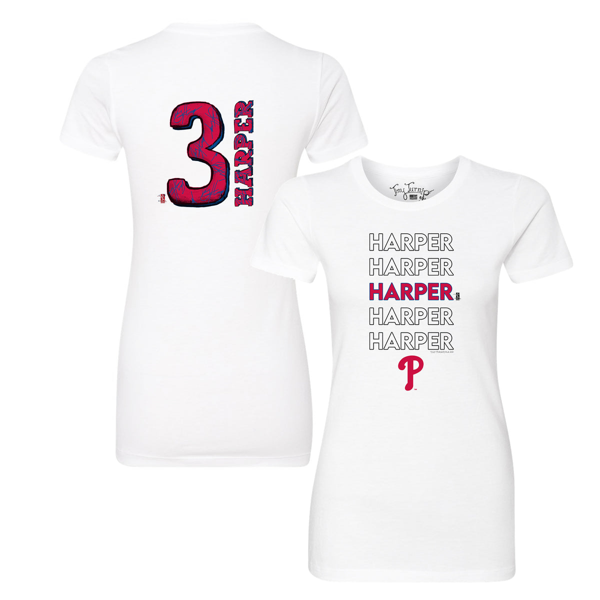 Philadelphia Phillies Andrew McCutchen Stacked Tee Shirt