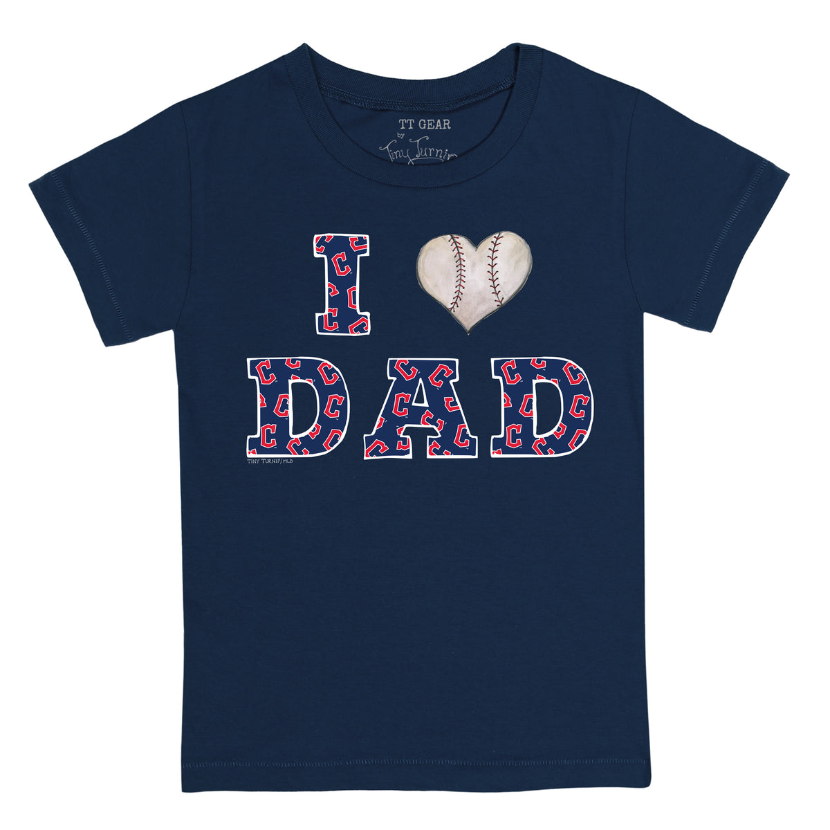 Lids Texas Rangers Tiny Turnip Toddler I Love Dad Fringe T-Shirt