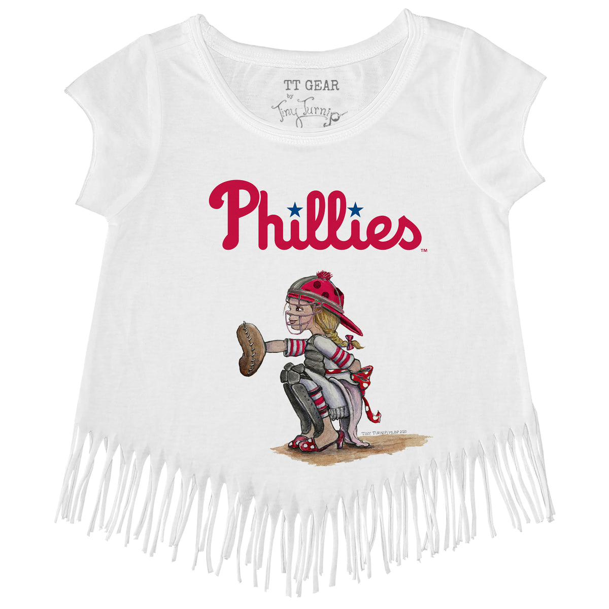 Atlanta Braves Kate the Catcher Tee Shirt