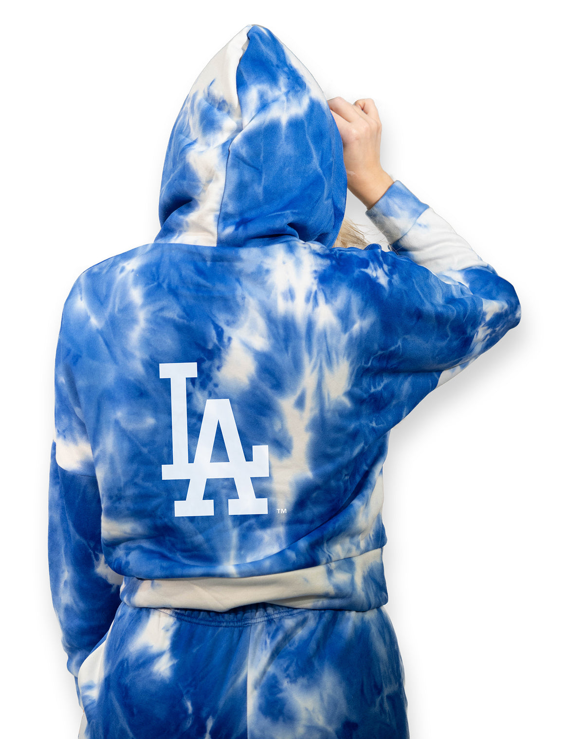 LA Dodgers Chelsea Freeman Kids Zip-Up Hoodie