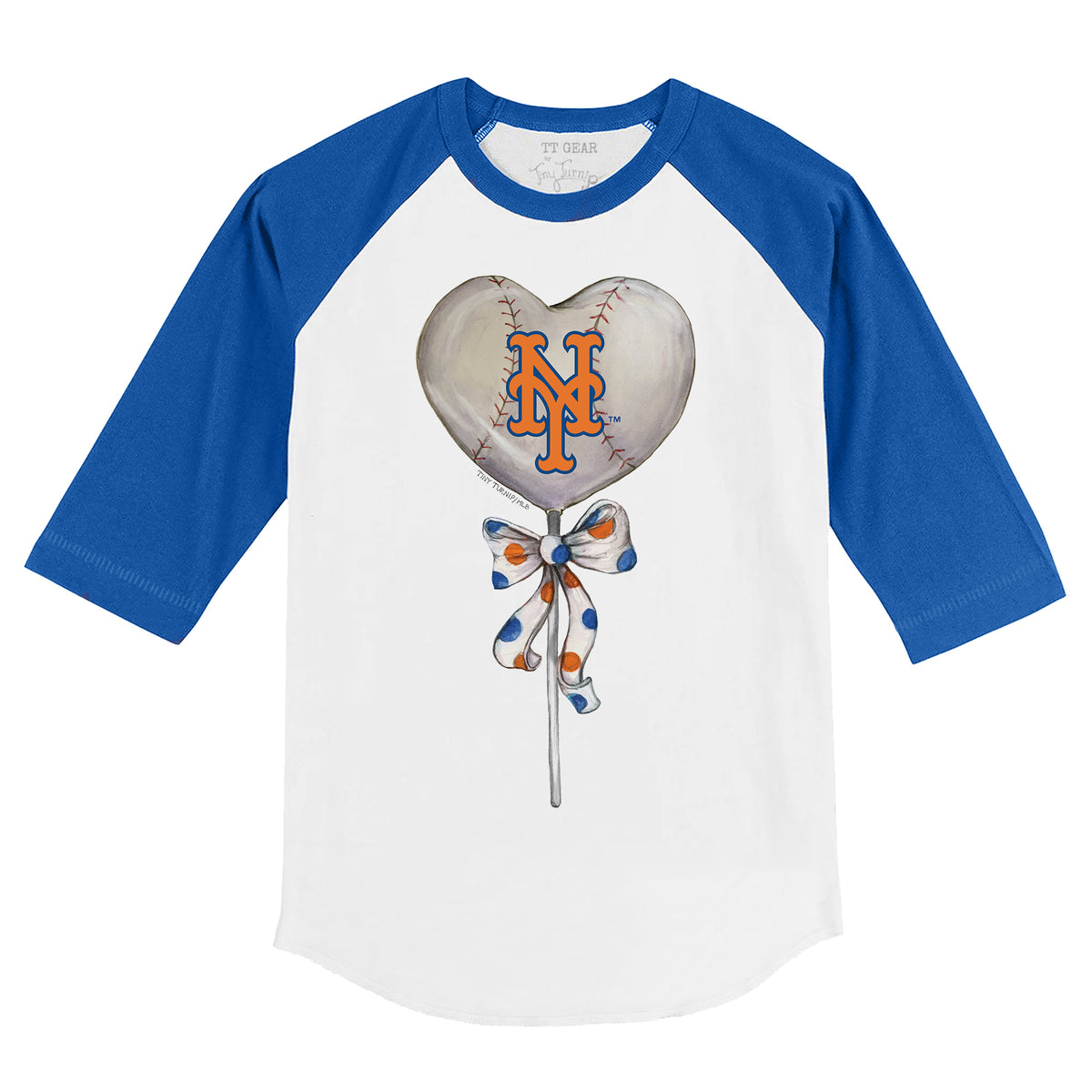 New York Mets Dress (white) - Girls