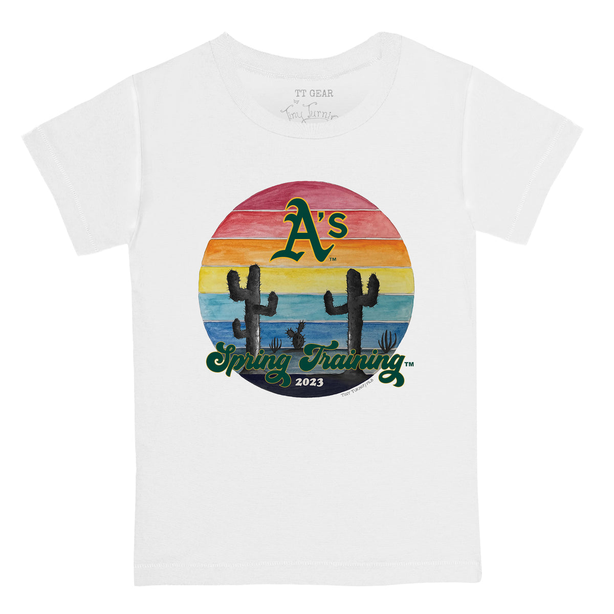 Los Angeles Dodgers Tiny Turnip Youth 2023 Spring Training T-Shirt - White