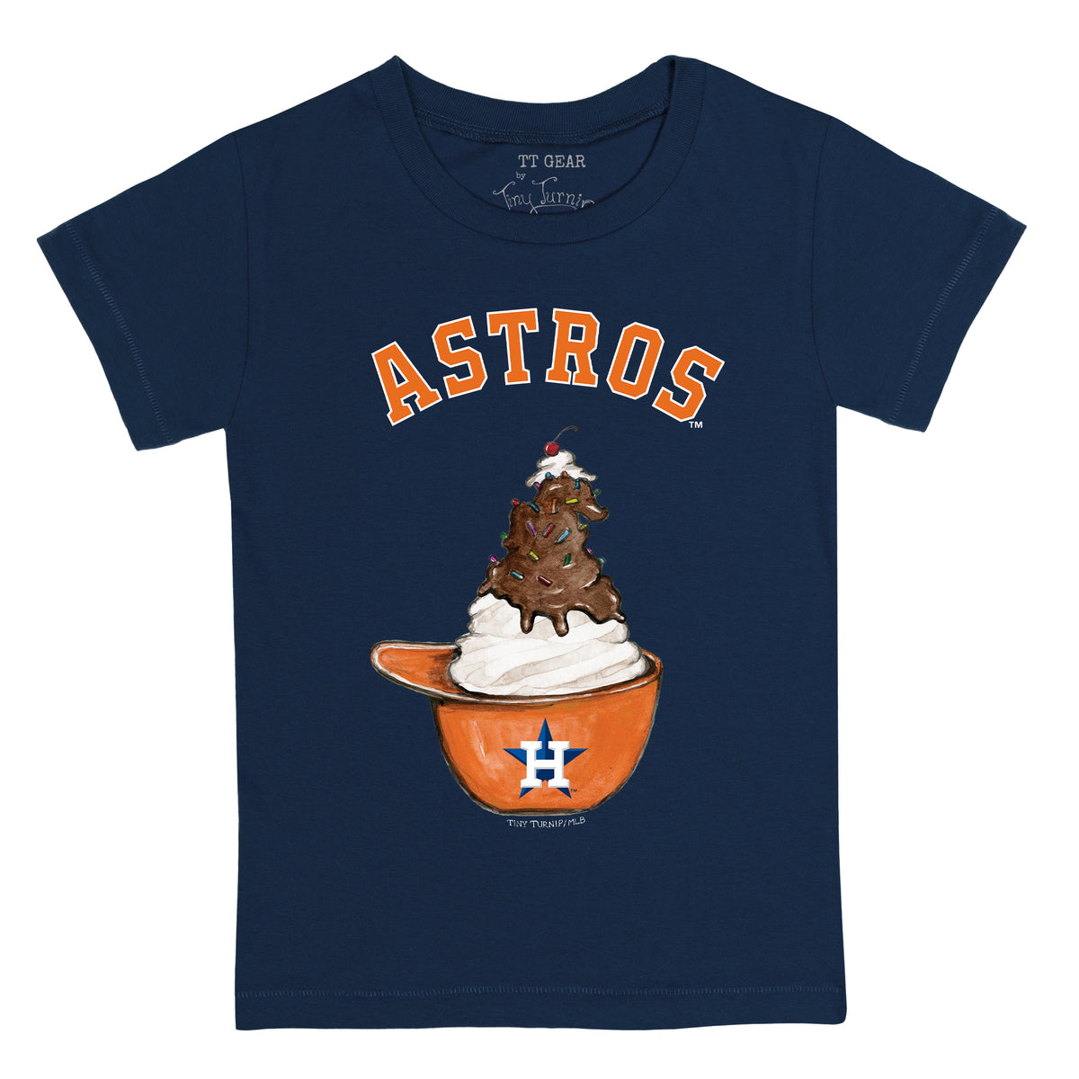 Women's Houston Skyline Astros Baseball Shirt — Trudy's Hallmark