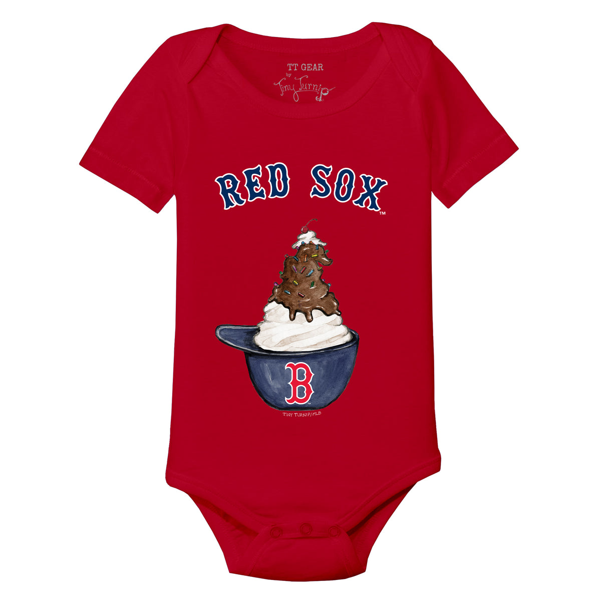 Lids Boston Red Sox Tiny Turnip Infant TT Rex T-Shirt - White