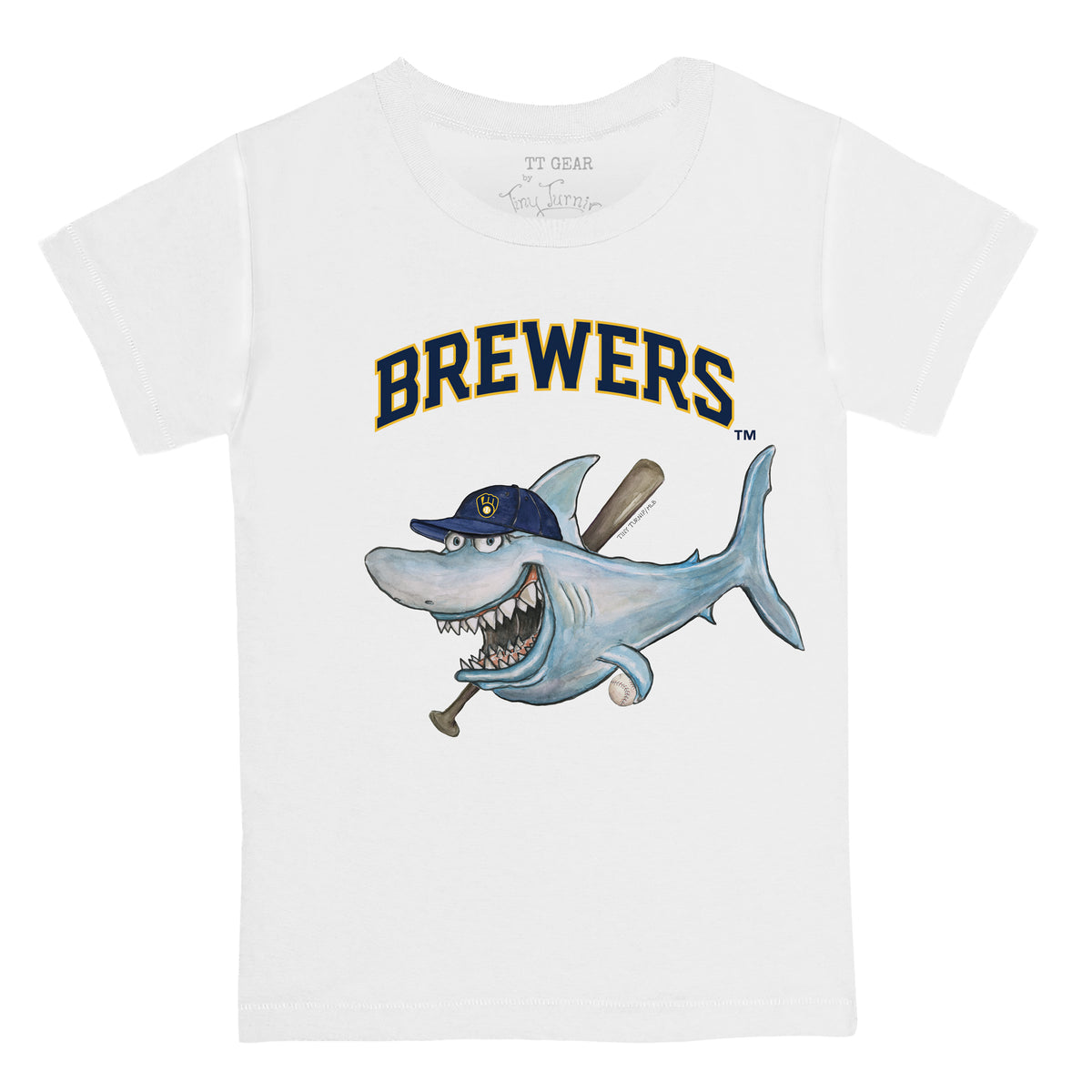 Lids Milwaukee Brewers Tiny Turnip Women's Dirt Ball T-Shirt