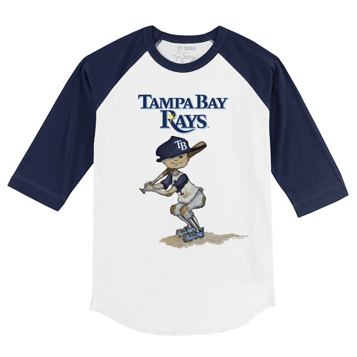 Unique Stylistic Tee Rays T-Shirt, Tampa Bay Rays Shirt Blue Dusk 2XL