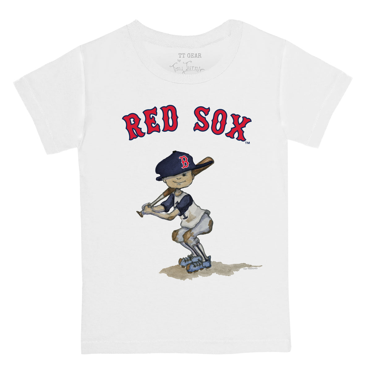 Boston Red Sox Team Logo Red Tee A3036_253