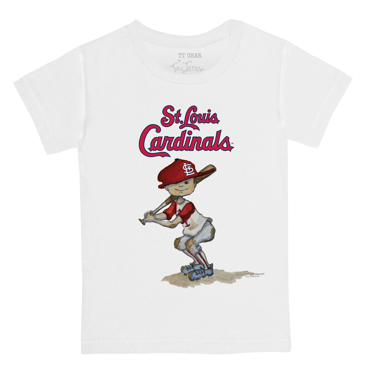 St. Louis Cardinals Hot Bats Tee Shirt Youth Medium (8-10) / Red