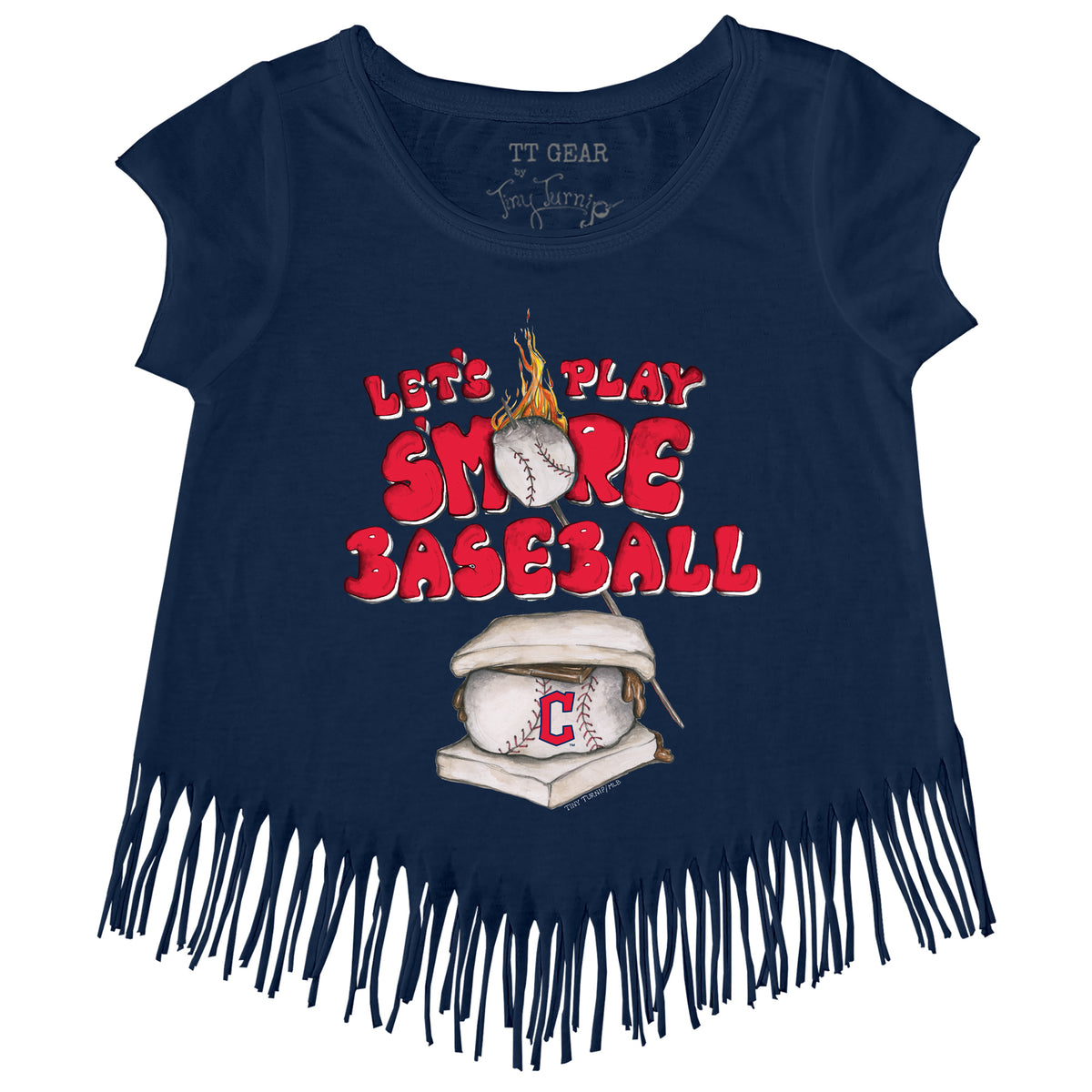 Youth Tiny Turnip White/Red St. Louis Cardinals Smores 3/4-Sleeve Raglan T-Shirt Size: Large