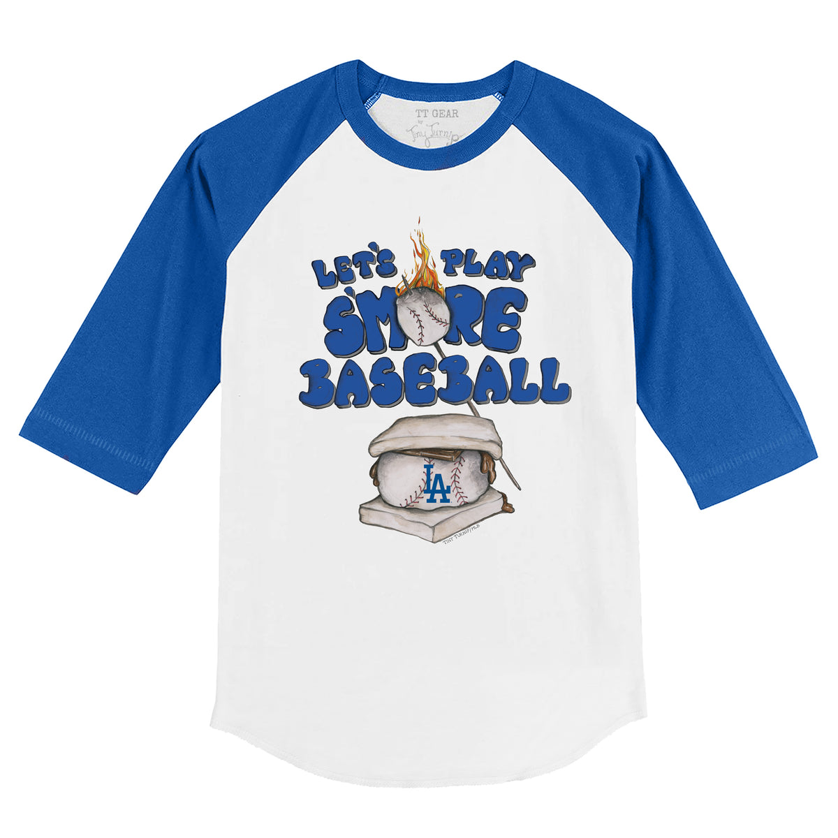 Los Angeles Dodgers Hot Bats Tee Shirt 18M / Royal Blue