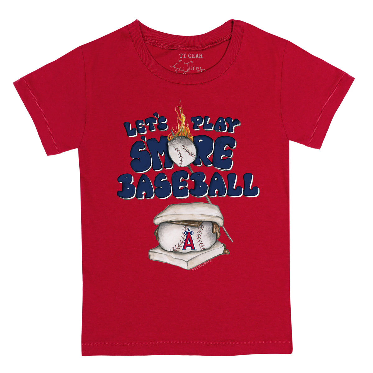 Youth Tiny Turnip White Los Angeles Dodgers Stitched Baseball T-Shirt Size: Small