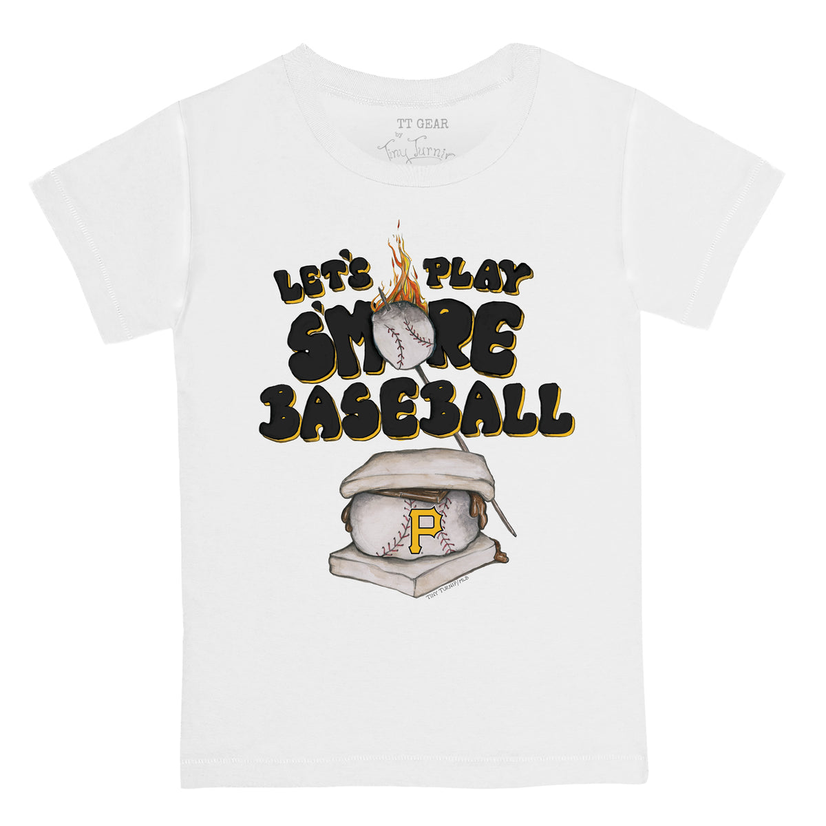 Lids Pittsburgh Pirates Tiny Turnip Youth Dirt Ball T-Shirt - White