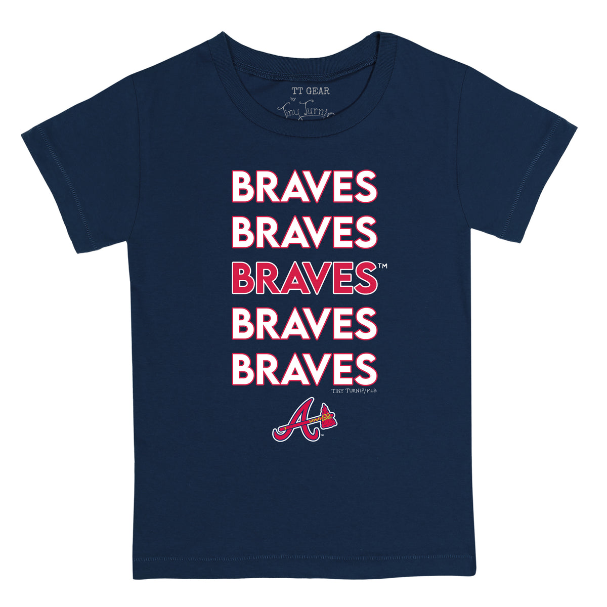 Houston Astros Tiny Turnip Youth I Love Mom T-Shirt - Navy