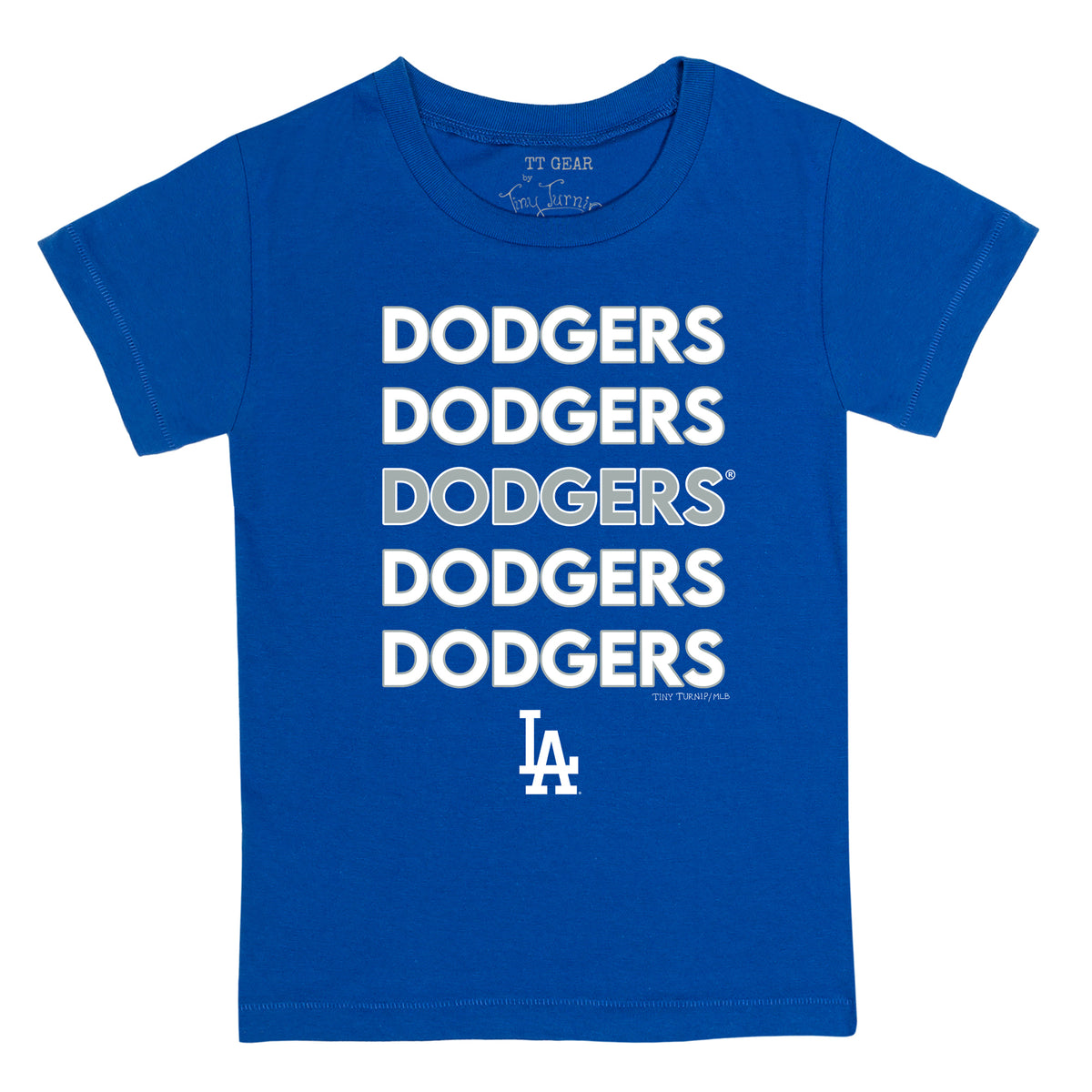 Los Angeles Dodgers Triple Scoop Tee Shirt 12M / Royal Blue