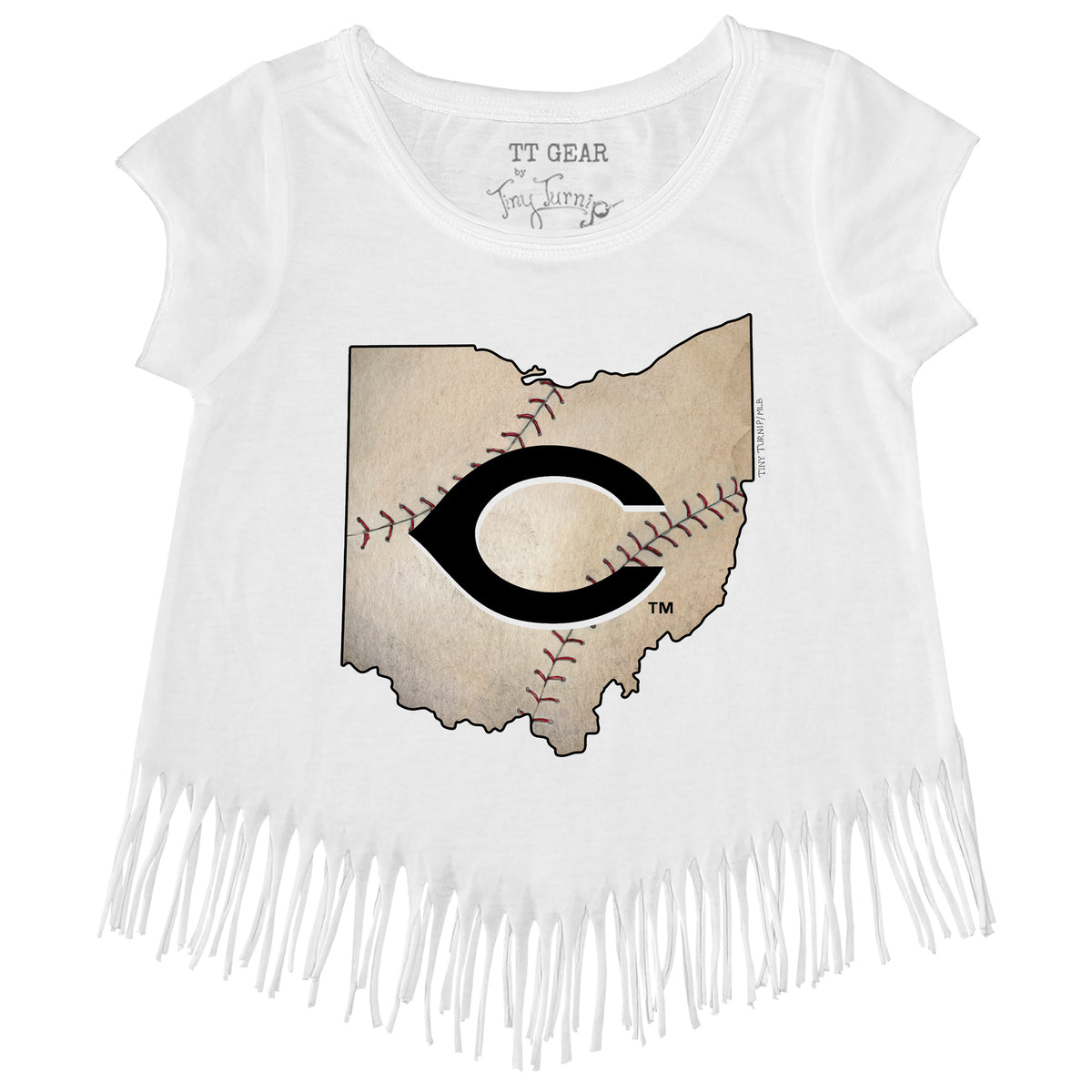 MLB Cincinnati Reds Fringe Ladies' Tank Top 