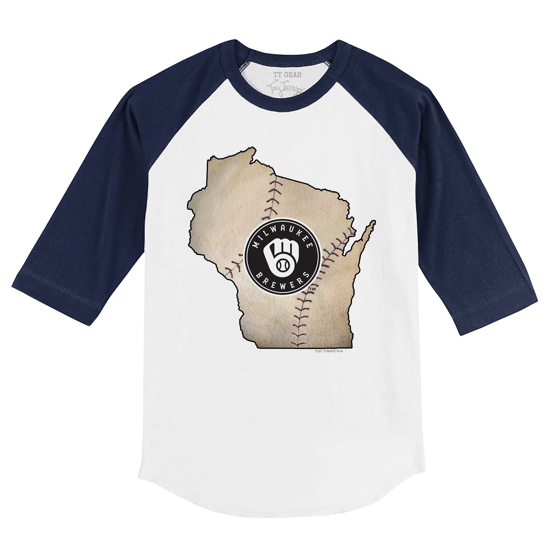 MLB Team Apparel Toddler Milwaukee Brewers Navy 2-Piece Set