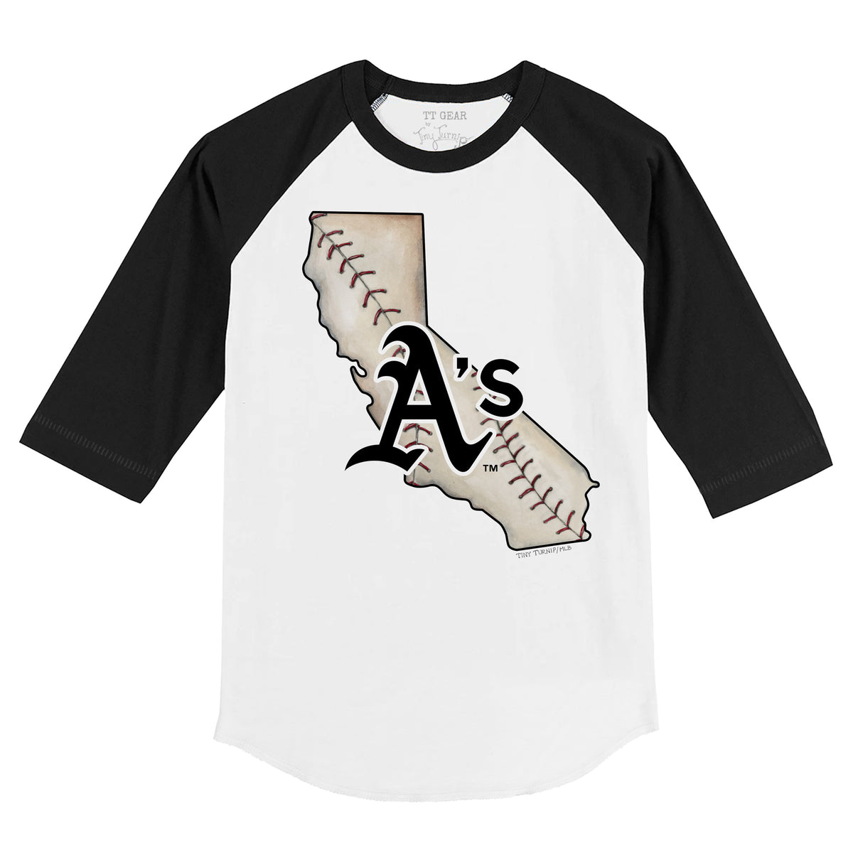 Lids Oakland Athletics Tiny Turnip Toddler Kate the Catcher T