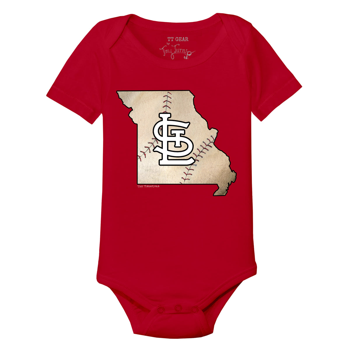 Personalized St. Louis Cardinals Baseball Jersey Onesie