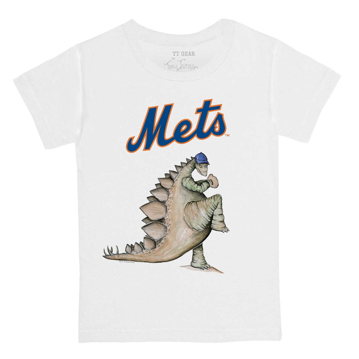 New York Mets Kate The Catcher Tee Shirt Youth XL (12-14) / White