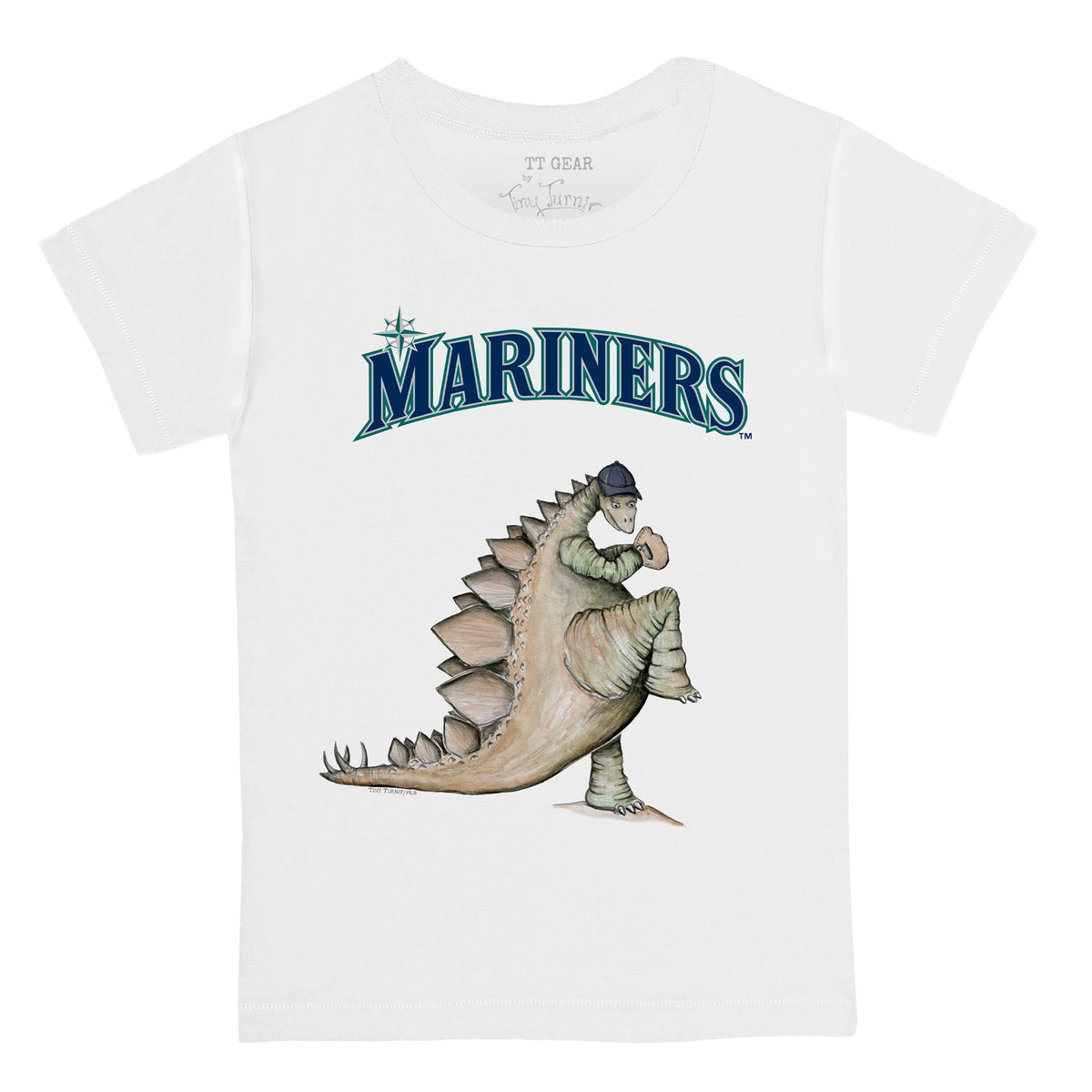 Youth Tiny Turnip White Seattle Mariners Unicorn T-Shirt Size: Large