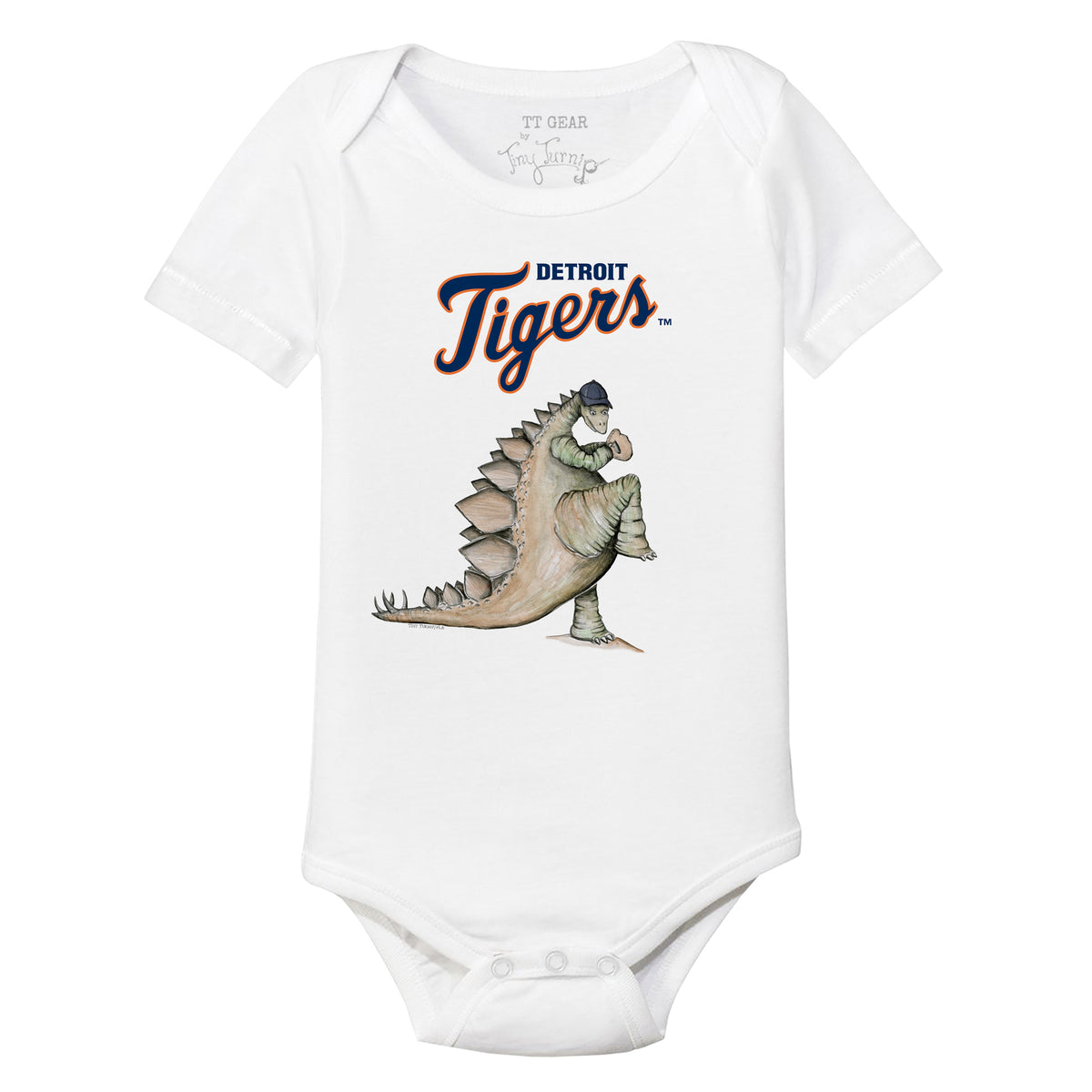 Detroit Tigers Dino Short Sleeve Snapper Bundle