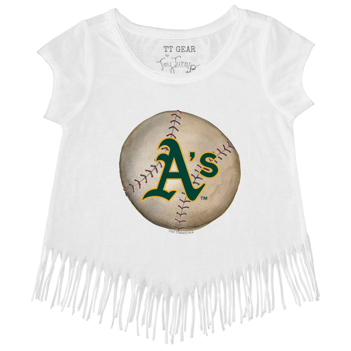 Oakland Athletics Blooming Baseballs Tee Shirt