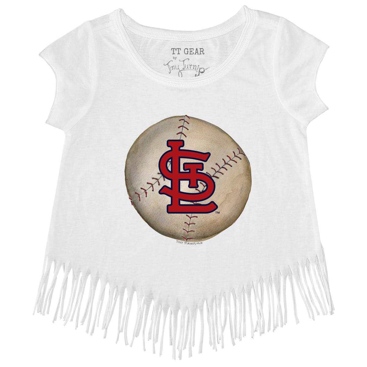 St.Louis Cardinals MLB Baseball Heart Beat Shirt Women's V-Neck T