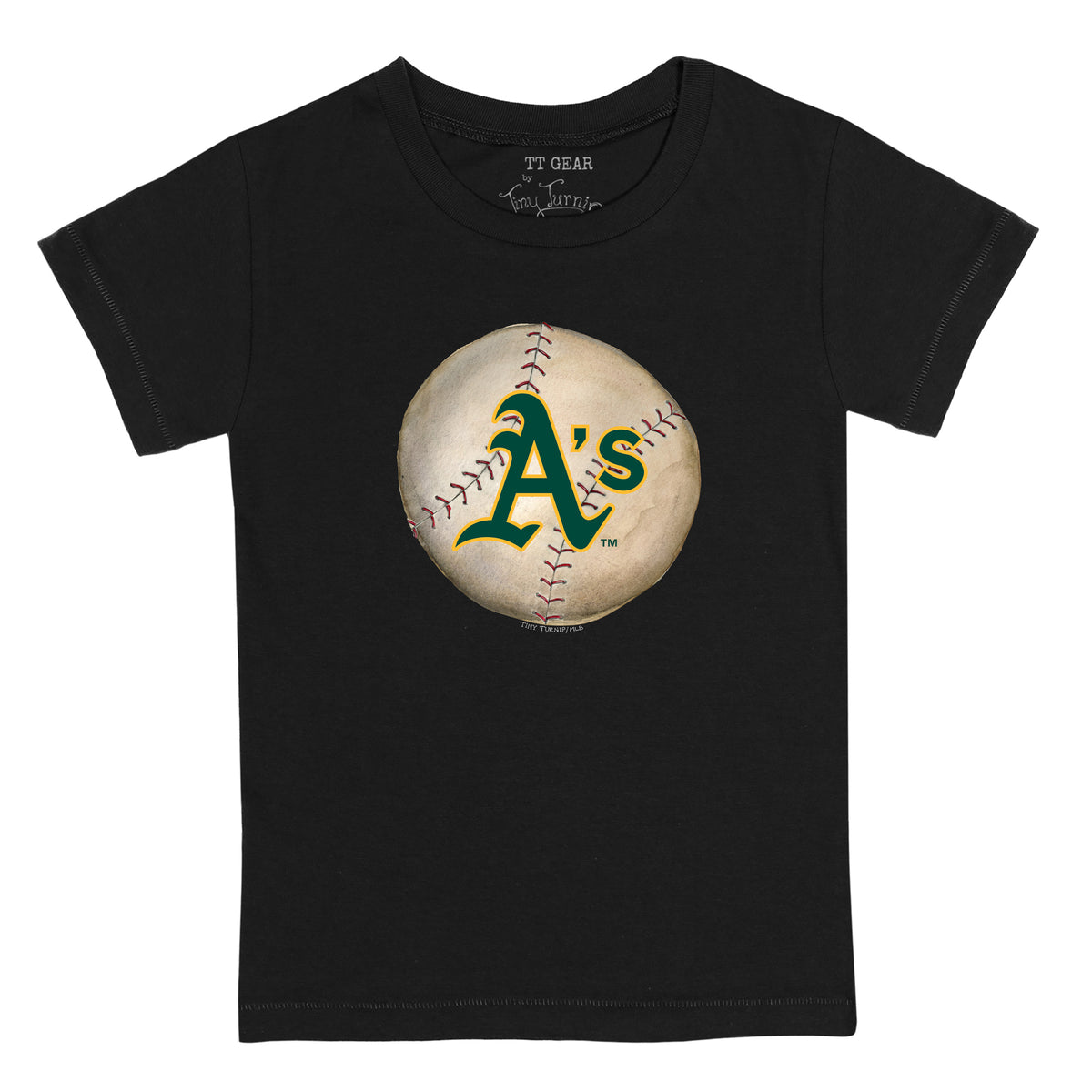 Oakland Athletics Baseball Bow Tee Shirt