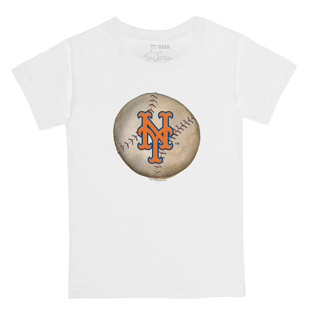 Youth Tiny Turnip Royal New York Mets Stitched Baseball T-Shirt Size: Extra Large