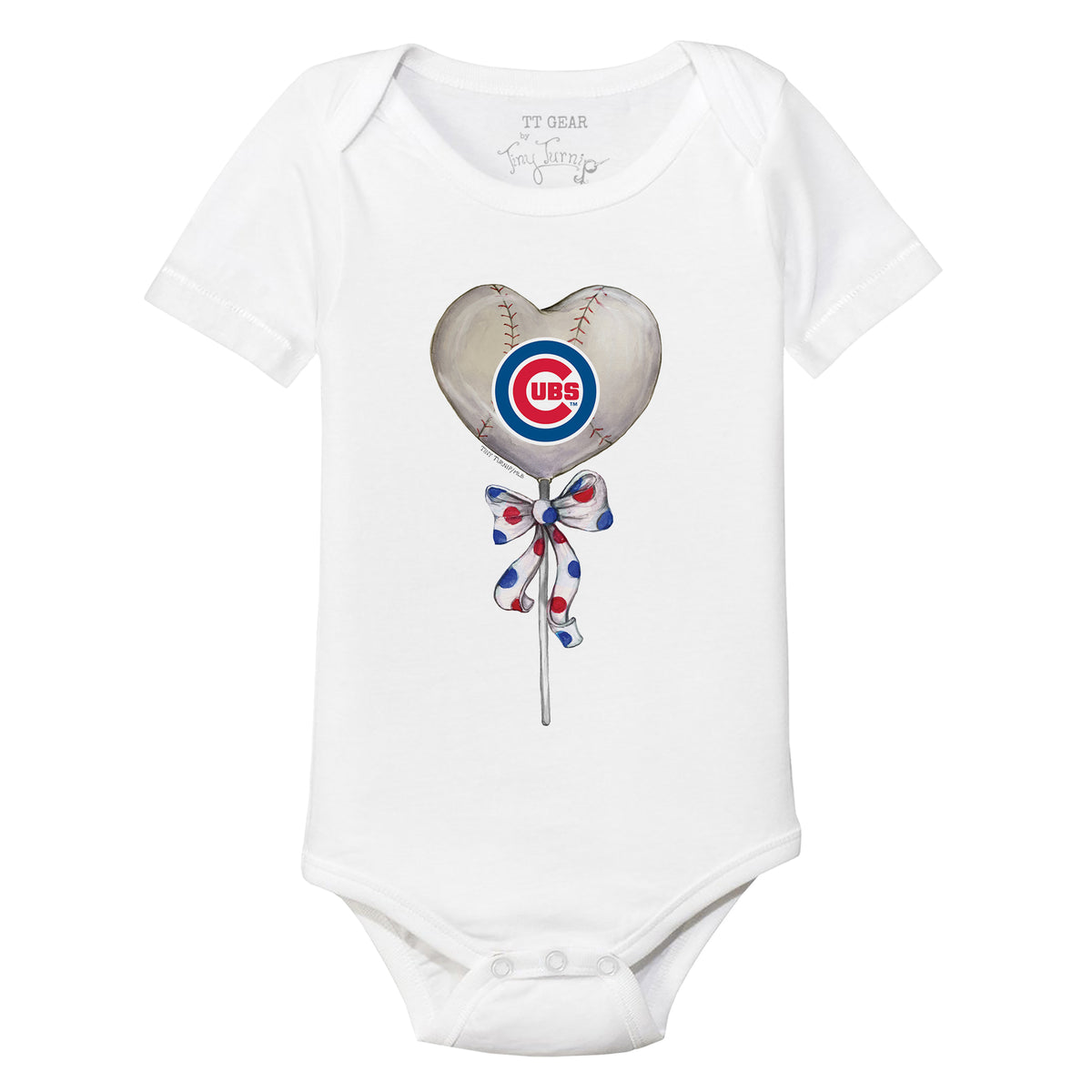 Chicago Cubs Kate the Catcher Short Sleeve Snapper