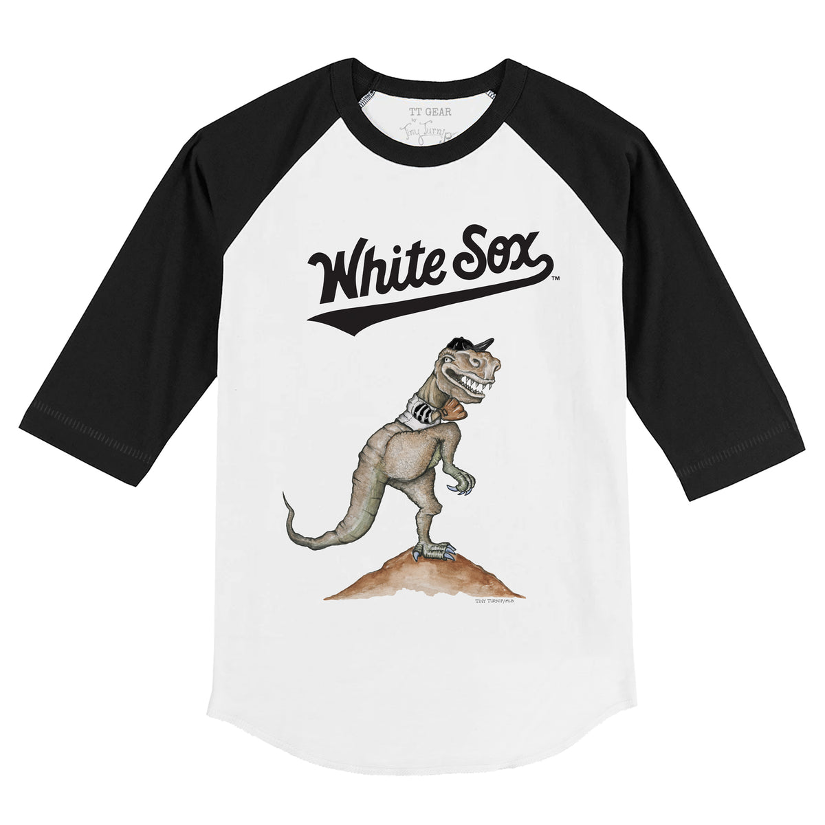 Chicago White Sox Tiny Turnip Youth Spit Ball T-Shirt - White