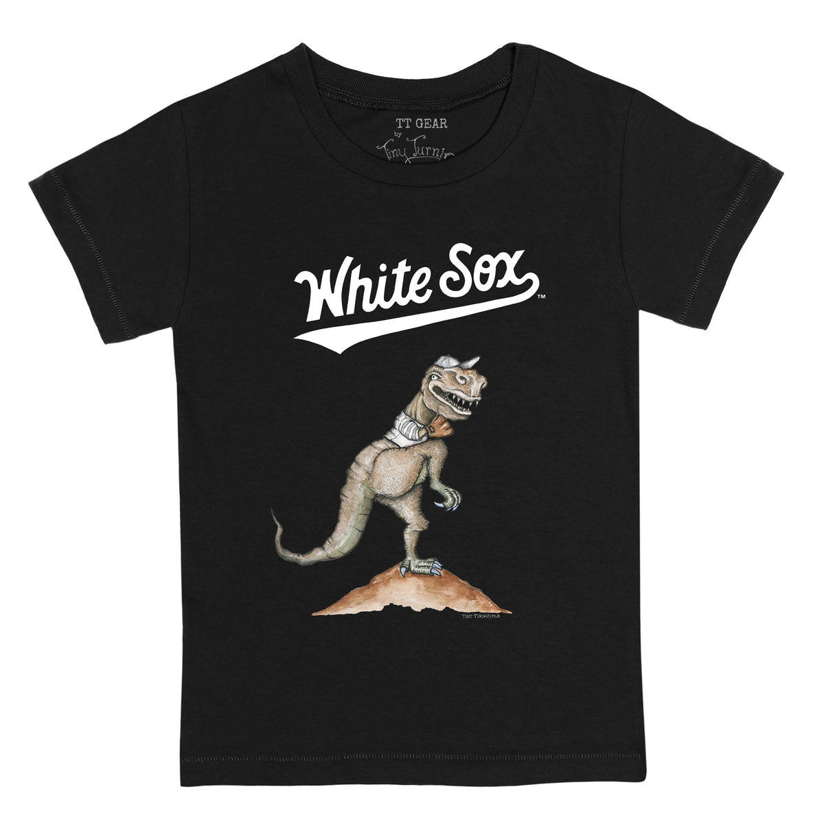 Tiny Turnip Chicago White Sox Slugger Tee Shirt Women's 3XL / White