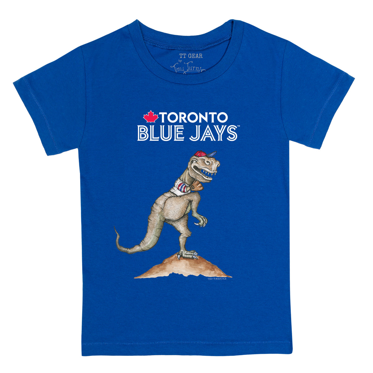 Youth Tiny Turnip Royal Toronto Blue Jays I Love Mom T-Shirt Size: Small