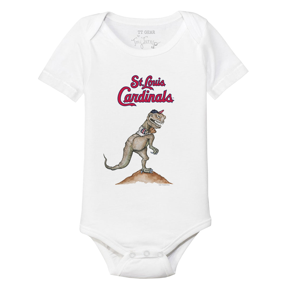 St. Louis Cardinals Stitched Baseball Short Sleeve Snapper
