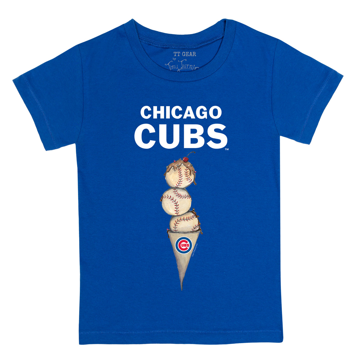 Chicago Cubs CHI baseball Bat Vintage Chicago Tri' Men's T-Shirt