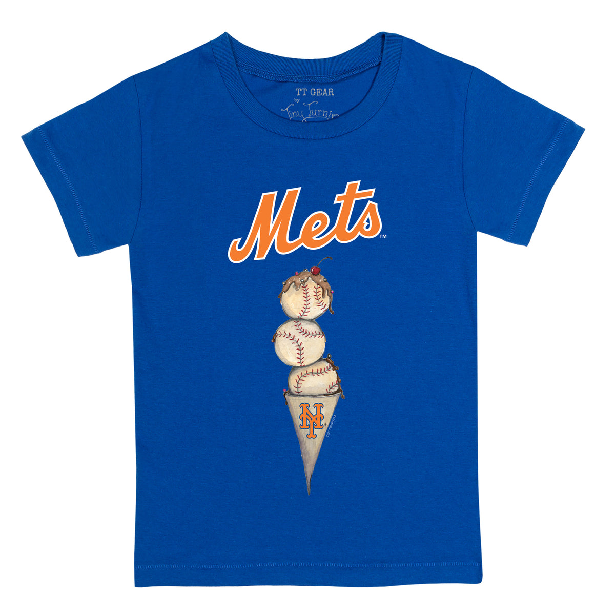 New York Yankees Triple Scoop Tee Shirt | Tiny Turnip