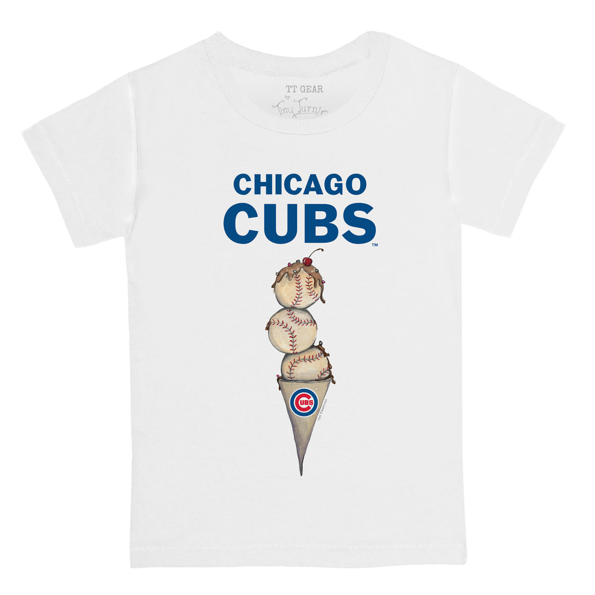 Chicago Cubs CHI baseball Bat Vintage Chicago Tri' Men's T-Shirt