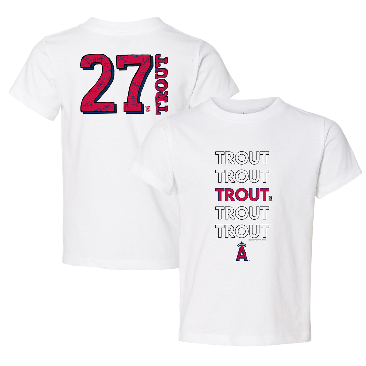 HOT!!! NEW Mike Trout # 27 USA Baseball Team 2023 World Baseball T-Shirt  S-5XL