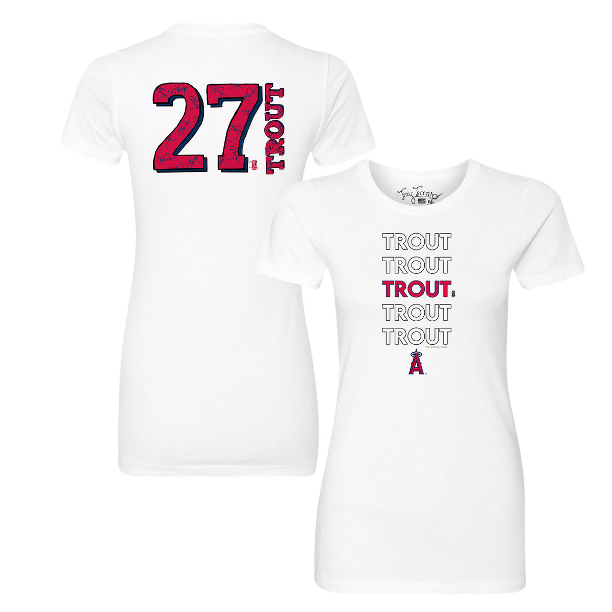 MLB Los Angeles Angels Boys' Mike Trout T-Shirt - XS