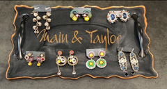 Statement earrings from Main & Taylor Shoe Salon