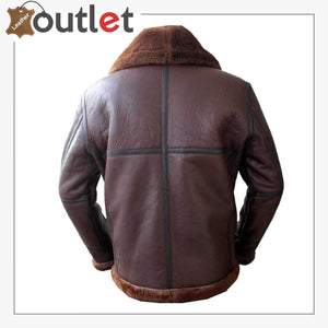 Men Aviator Bomber Jacket – Leather Outlet