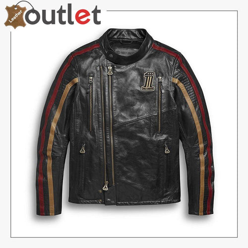 Men's Dauntless Convertible Leather Jacket a functional piece of